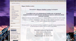 Desktop Screenshot of magyarszallaslondon.hu