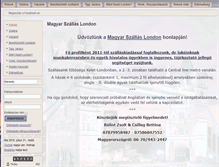 Tablet Screenshot of magyarszallaslondon.hu